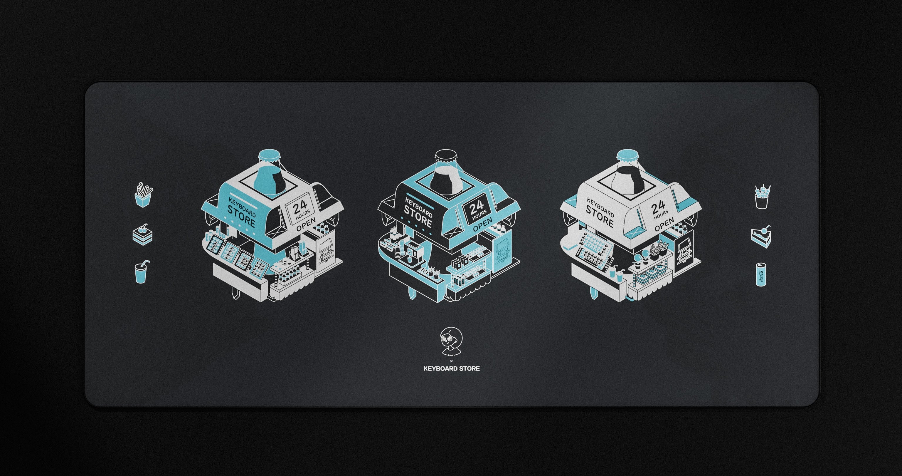 K-Store Deskmats