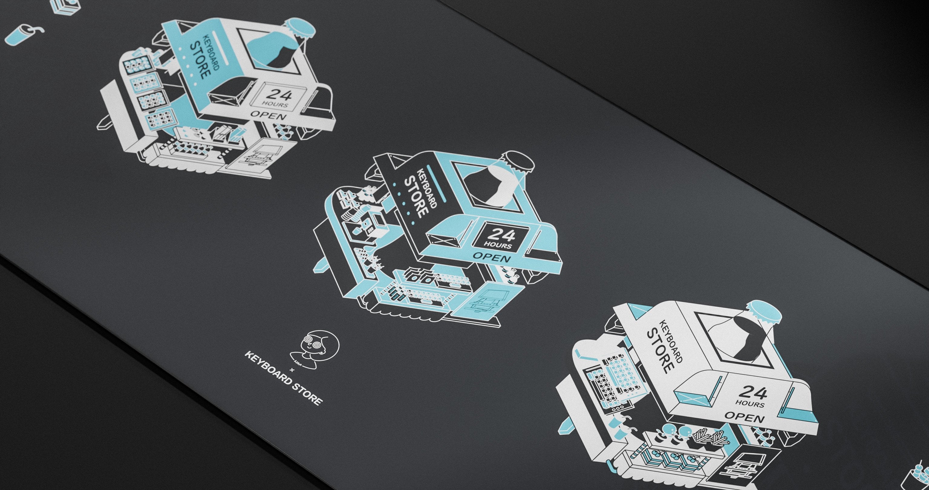K-Store Deskmats