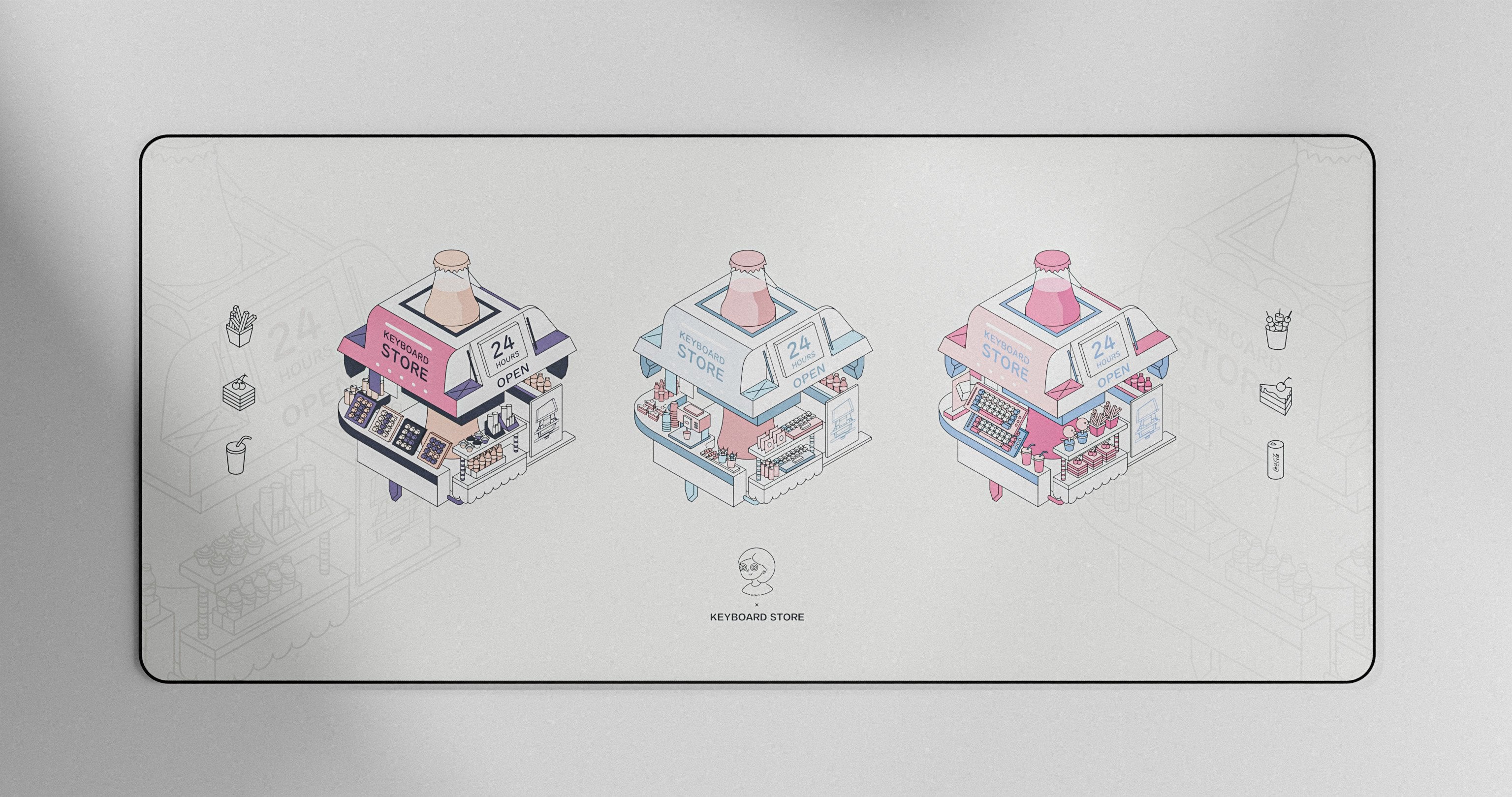 K-Store Deskmats