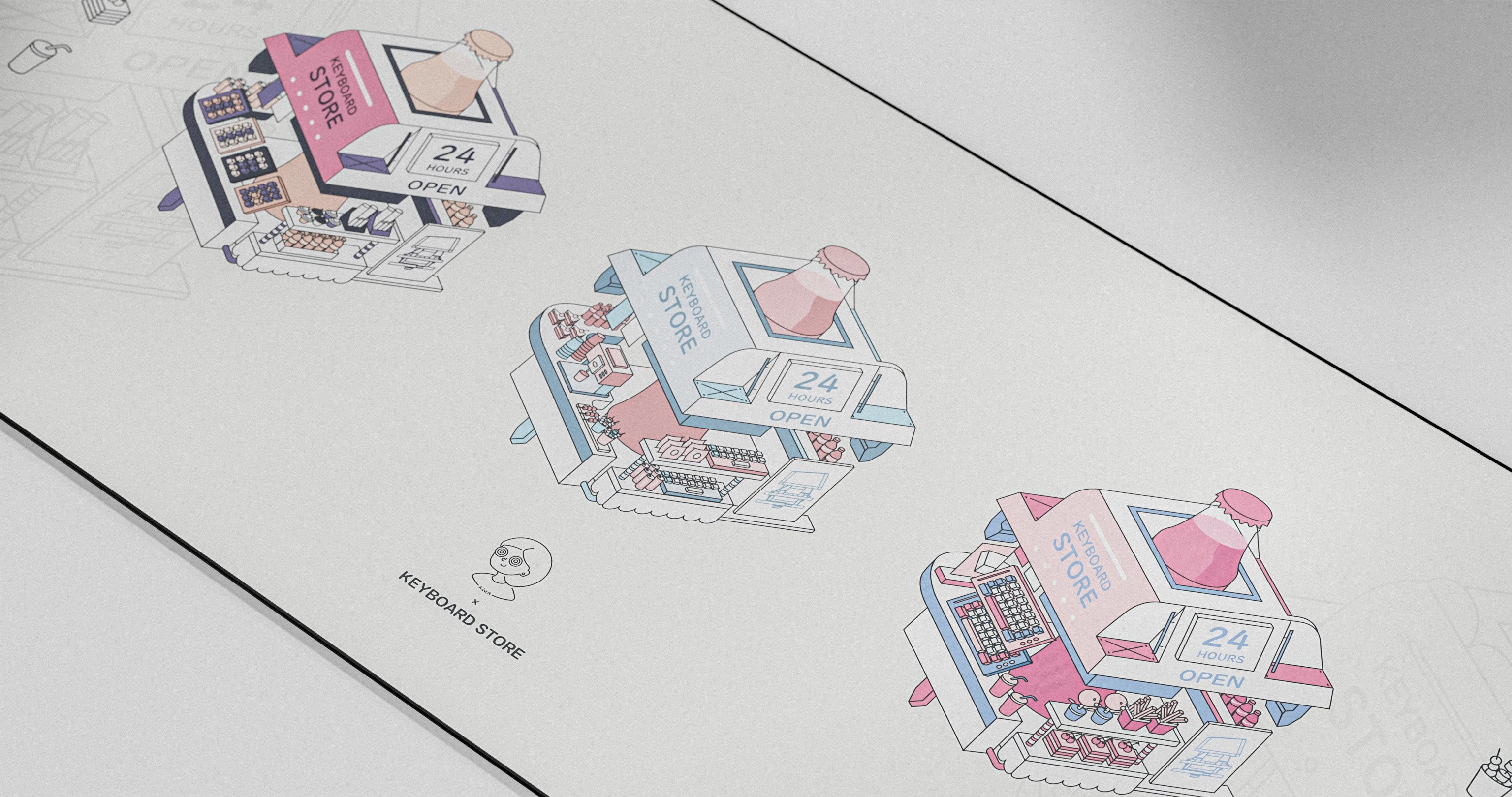 K-Store Deskmats